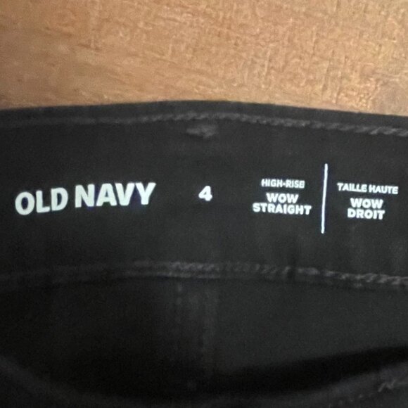 Old Navy - High Rise WOW Straight Pants - Picture 2 of 4